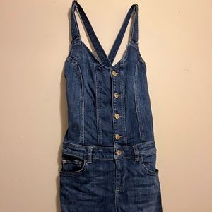 Guess Jeans Women’s Crossover Overalls